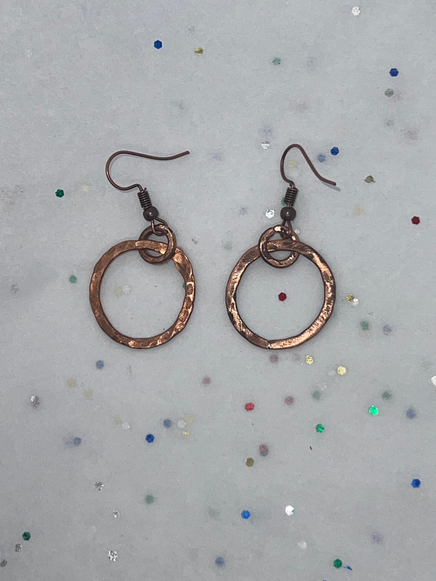 Hammered copper