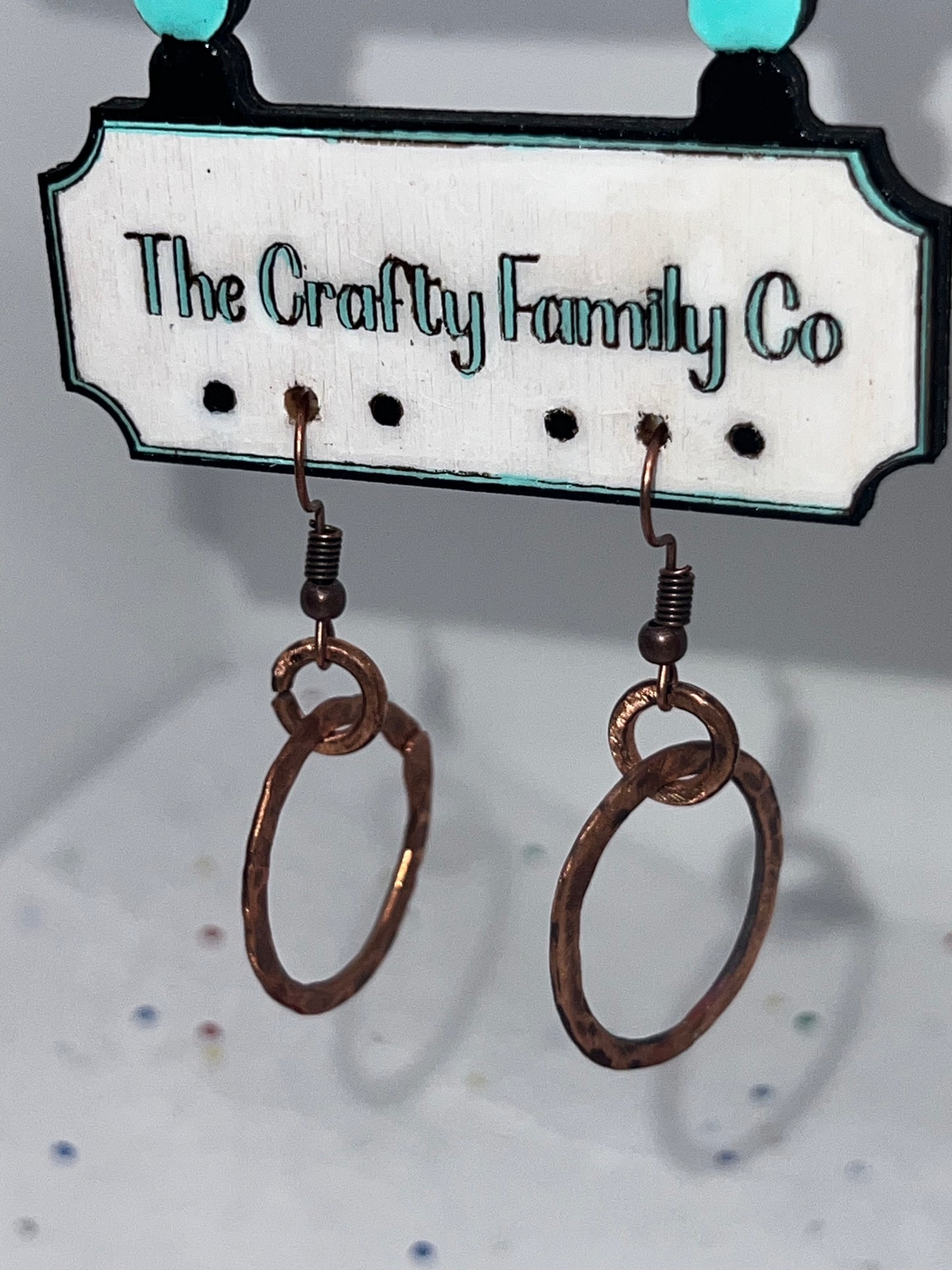 Hammered copper