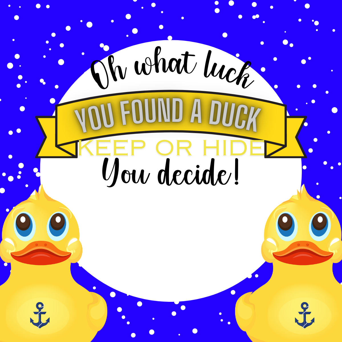 Cruise duck tags
