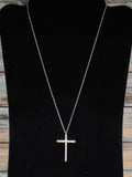 Handcrafted Sterling Silver Cross Necklace