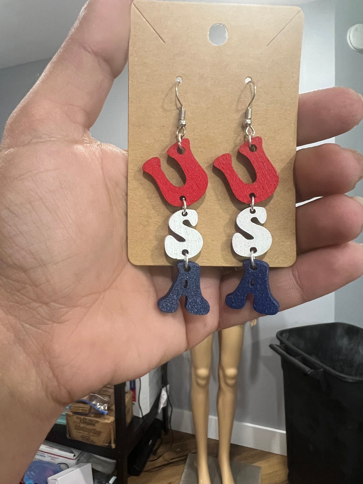 U.S.A. Earrings